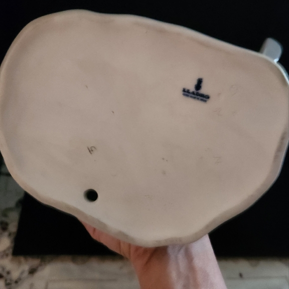 Llardo troubadour with mandolin. 10" porcelain figurine - Picture 7 of 8